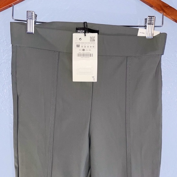 Zara GREEN STIRRUP LEGGINGS MEDIUM - Picture 5 of 10